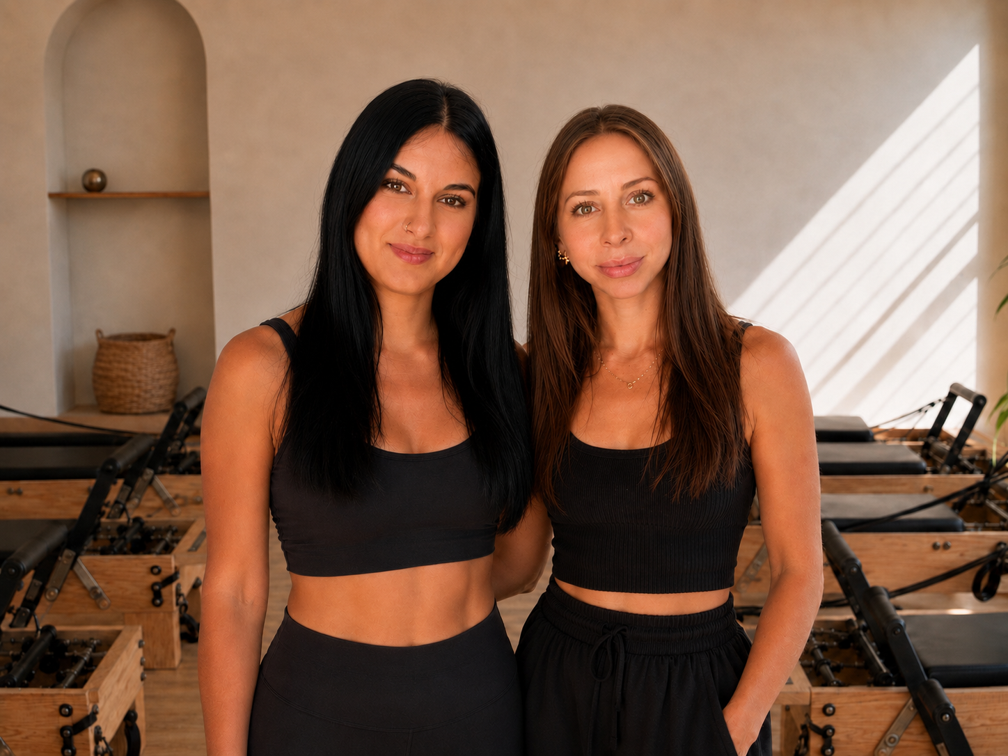 Frédérique et Duygu, fondatrices de SAND Pilates & Wellness